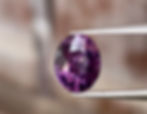 2.10カラット パープルスピネル オーバルカット 美しい天然宝石 Zakkano 愛知県