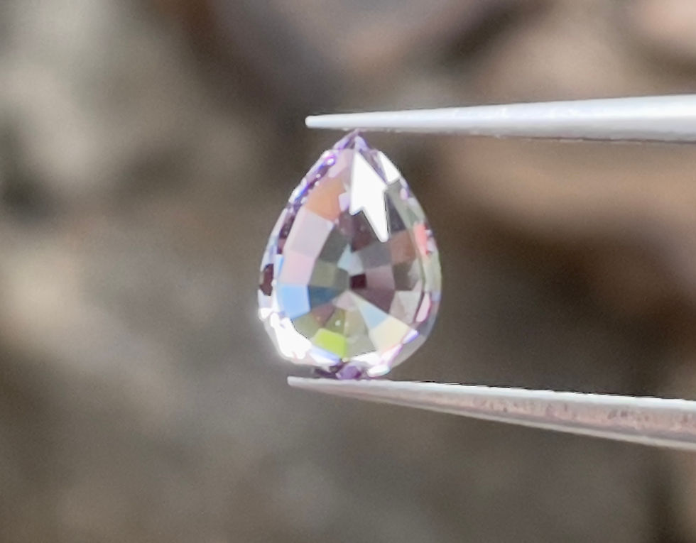 サムネイル： 非加熱ラベンダーサファイア 1.09ct | Zakkano | 岡崎愛知