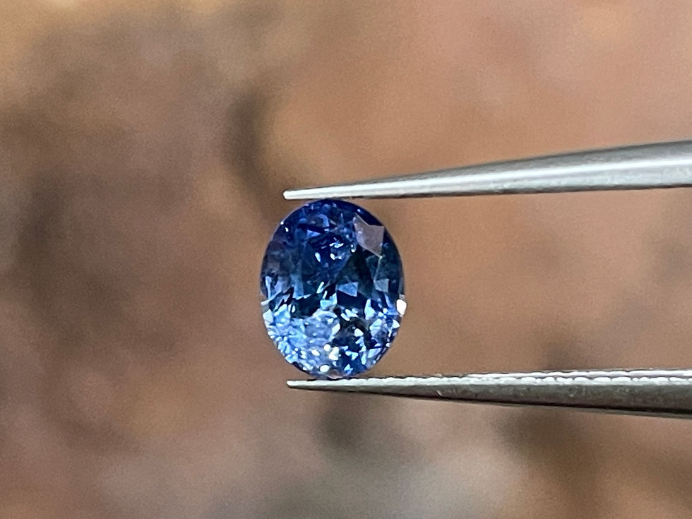 サムネイル： 非加熱 ブルーサファイア 0.90ct | Zakkano | 岡崎愛知県