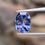 サムネイル： サファイア ルース パープル ミックス ブルー サファイア 1.10ct オーバル カット 天然石