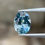 サムネイル： サファイア  緑がかったブルー 美しいサファイア ルース 1.19 カラット オーバル 天然宝石
