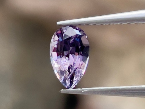 天然石スピネルパープルスピネル 0.86ct - 高品質なスピネル天然宝石