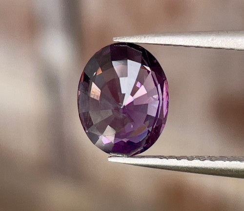 天然石　パープルスピネル　バイオレットスピネル 楽天市場】バイオレットスピネル 宝石 ルース 2．65CT : 直
