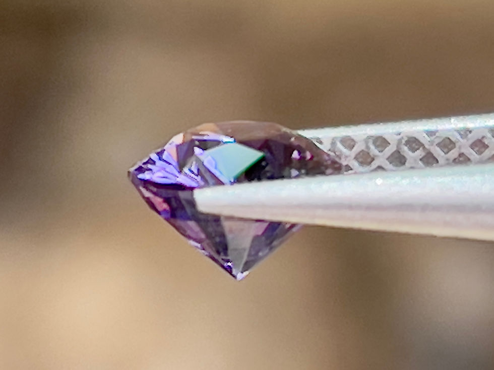 サムネイル： 天然パープルスピネル1.01カラットオーバルカット | 美しい宝石 Zakkano 岡崎愛知県日本