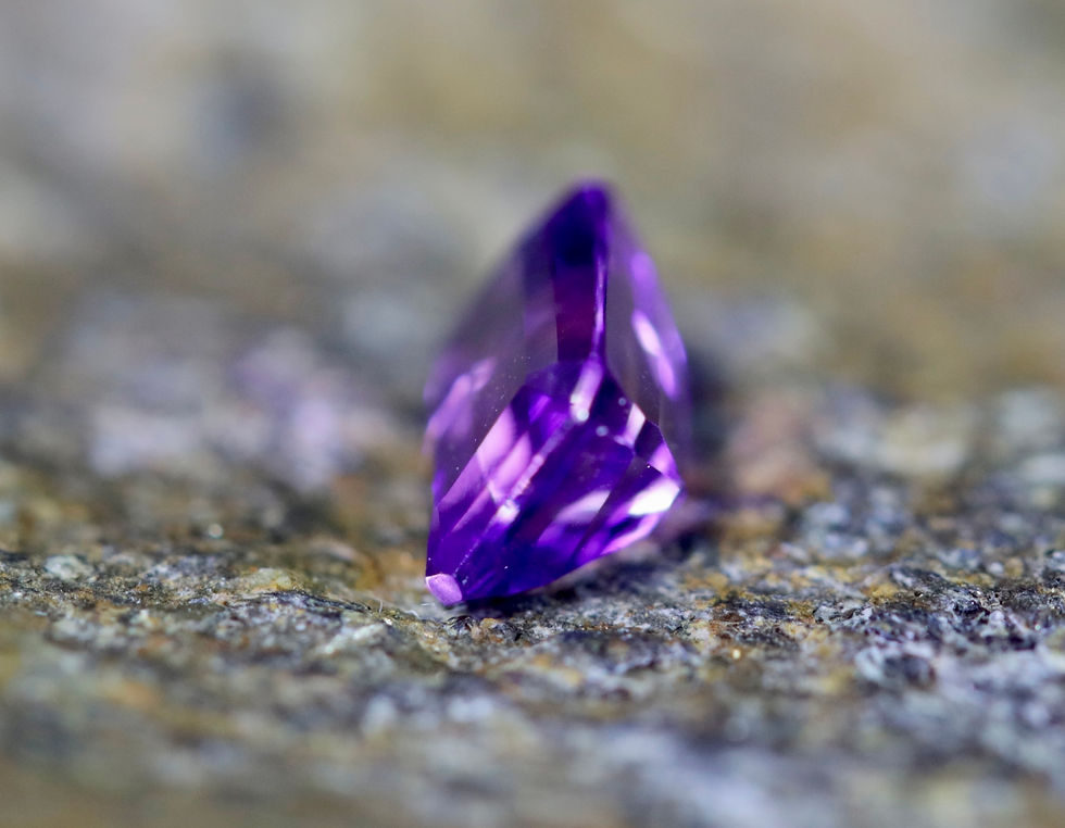 サムネイル： アメジスト 0.51ct エメラルドカット | Zakkano | 岡崎愛知県日本