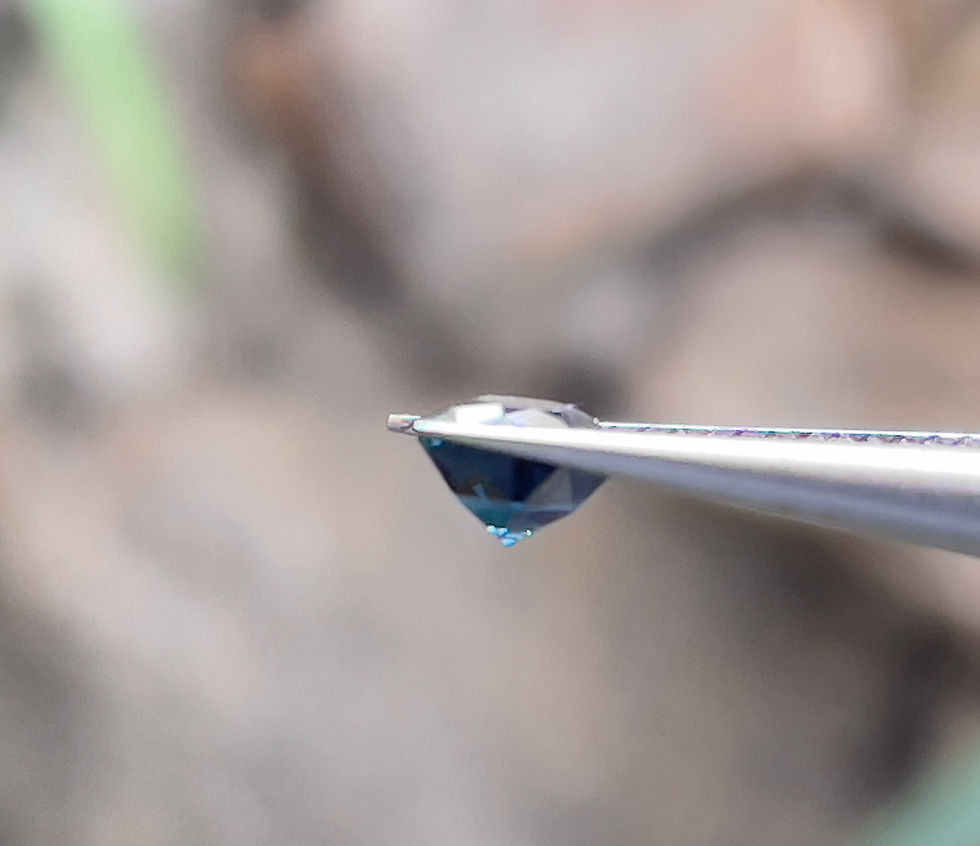 サムネイル： スピネル ティールブルースピネル 0.75ct