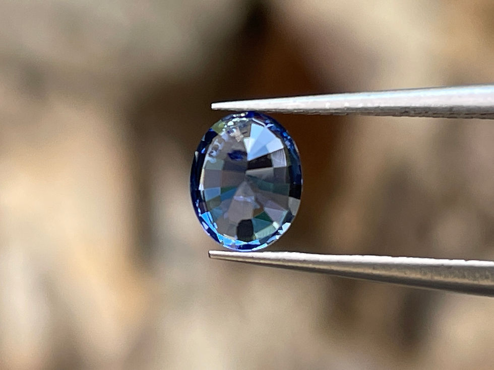 サムネイル： 非加熱 ブルーサファイア 0.90ct | Zakkano | 岡崎愛知県