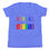 Thumbnail: Aerialist Rainbow Blocks Youth Short Sleeve T-Shirt