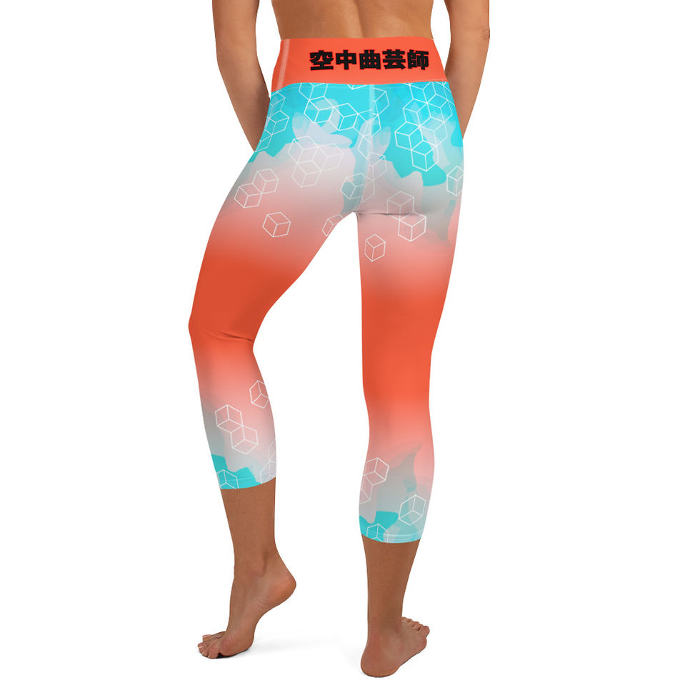Thumbnail: Aerialist Kanji Yoga Capri Leggings