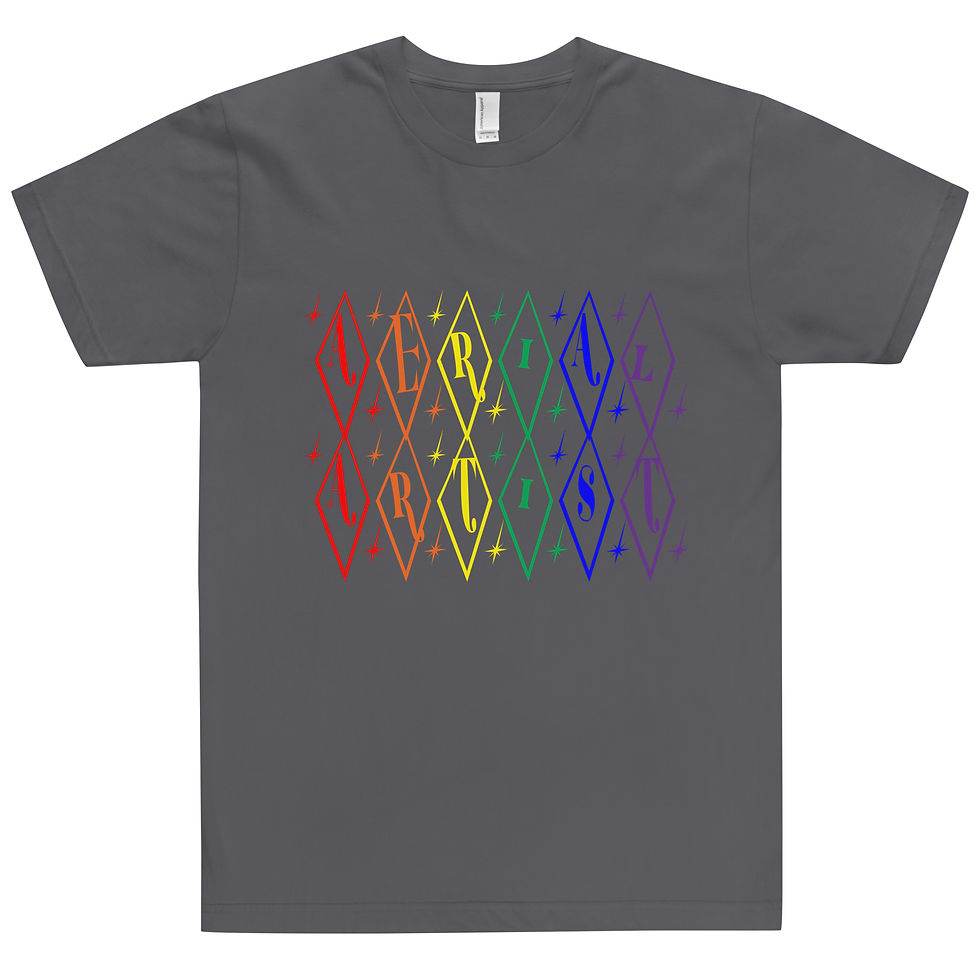 Thumbnail: Aerial Artist DIAMONDS Unisex T-Shirt