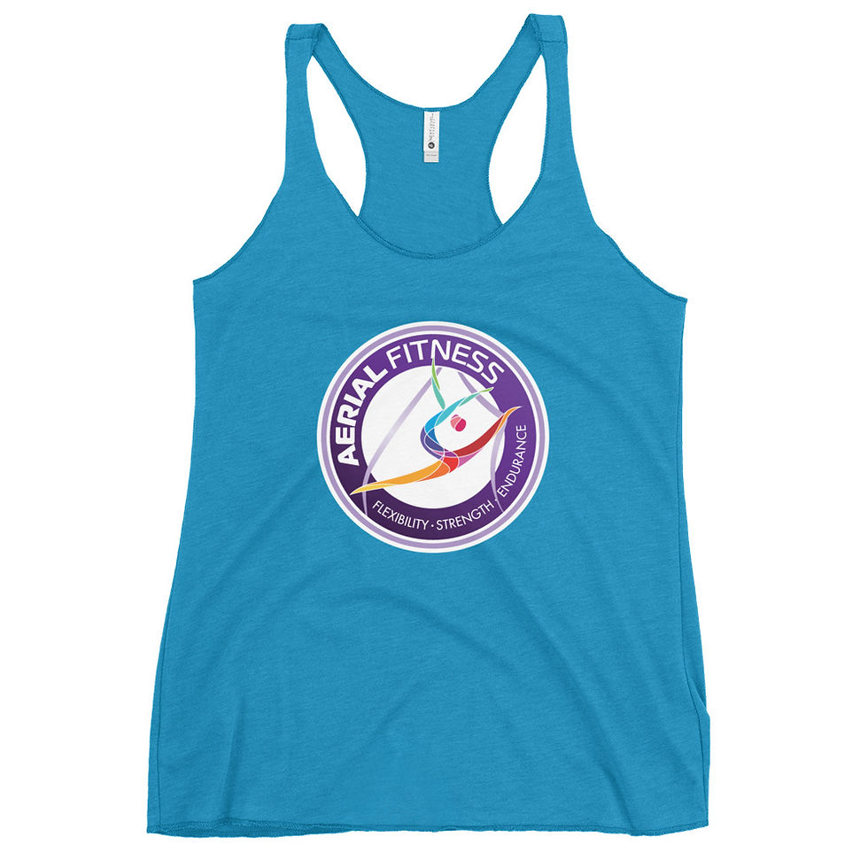 Thumbnail: Aerial Fitness Logo Women's Racerback Tank