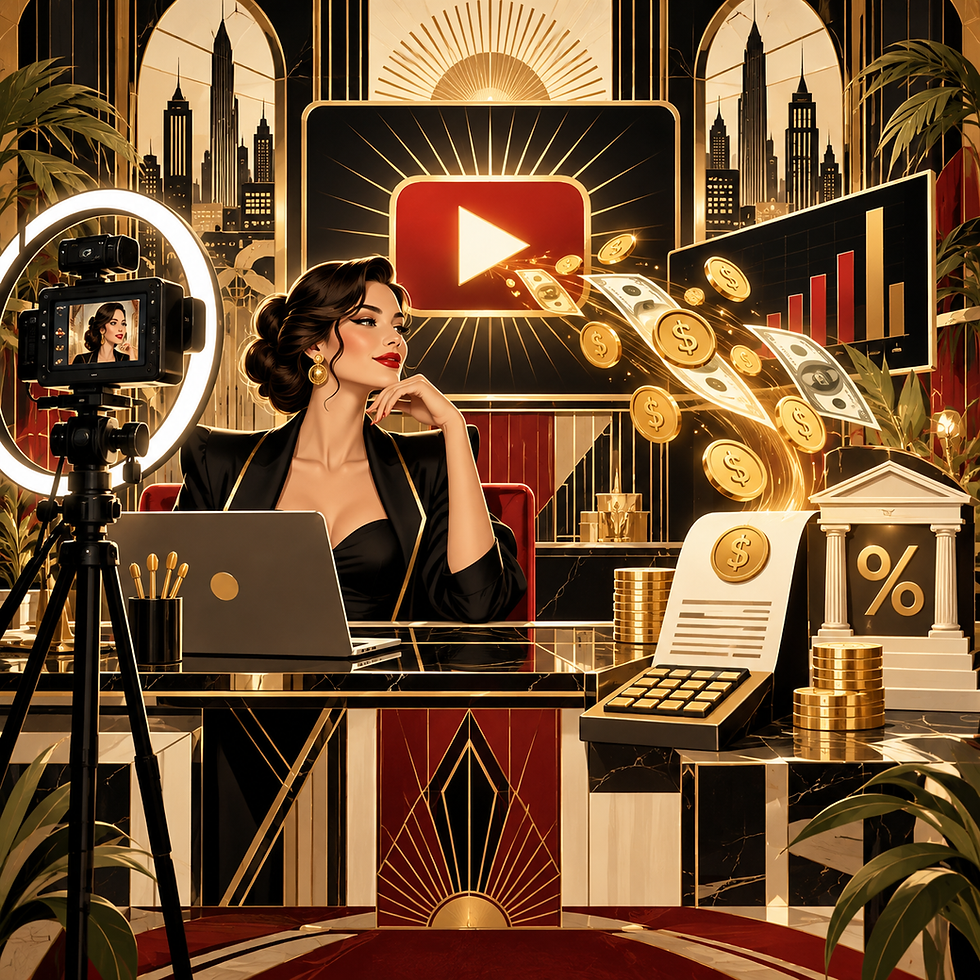 Zarabiasz na YouTube? Przychody z reklam mogą być opodatkowane ryczałtem 8,5%