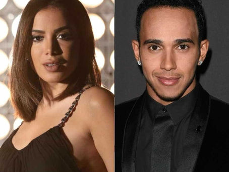 Lewis Hamilton se derrete por Anitta em post: 'Você está incrível'