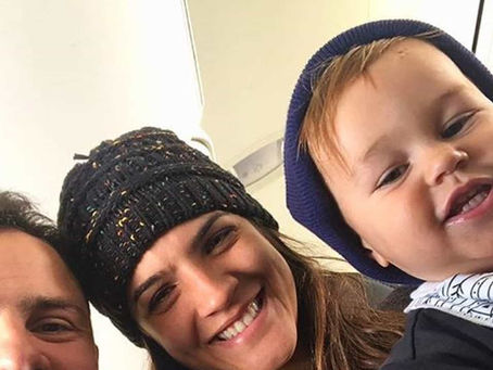 Mateus, da dupla com Jorge, faz chá revelação e diz sexo do bebê