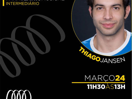 Thiago Jansen dará aula especial no Estúdio Broadway
