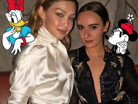 A atriz e produtora Yara Shahidi, a supermodelo internacional Gigi Hadid, e o artista e ativista pre