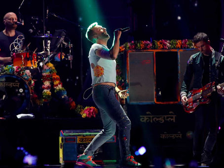 Coldplay faz terceira turnê mais lucrativa da história