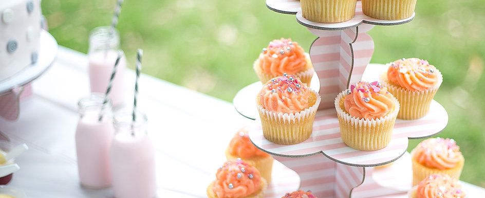 Cupcake decorating birthday party