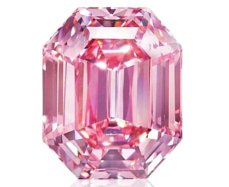 19 Karatlık Pink Legacy adlı yüzük