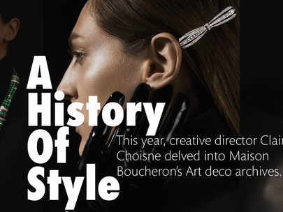 BOUCHERON: A HISTORY OF STYLE, ART DÉCO 2021 HIGH JEWELRY COLLECTION