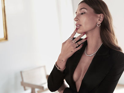 Hailey Bieber Shows Off New Tiffany & Co. Designs in First Ad Campaign for the Jeweler