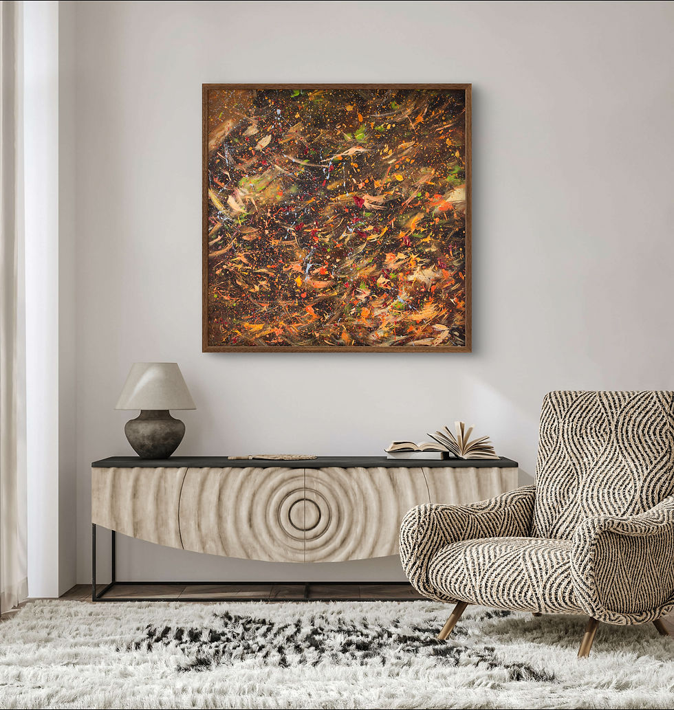 Thumbnail: Fall-- unframed canvas giclee'