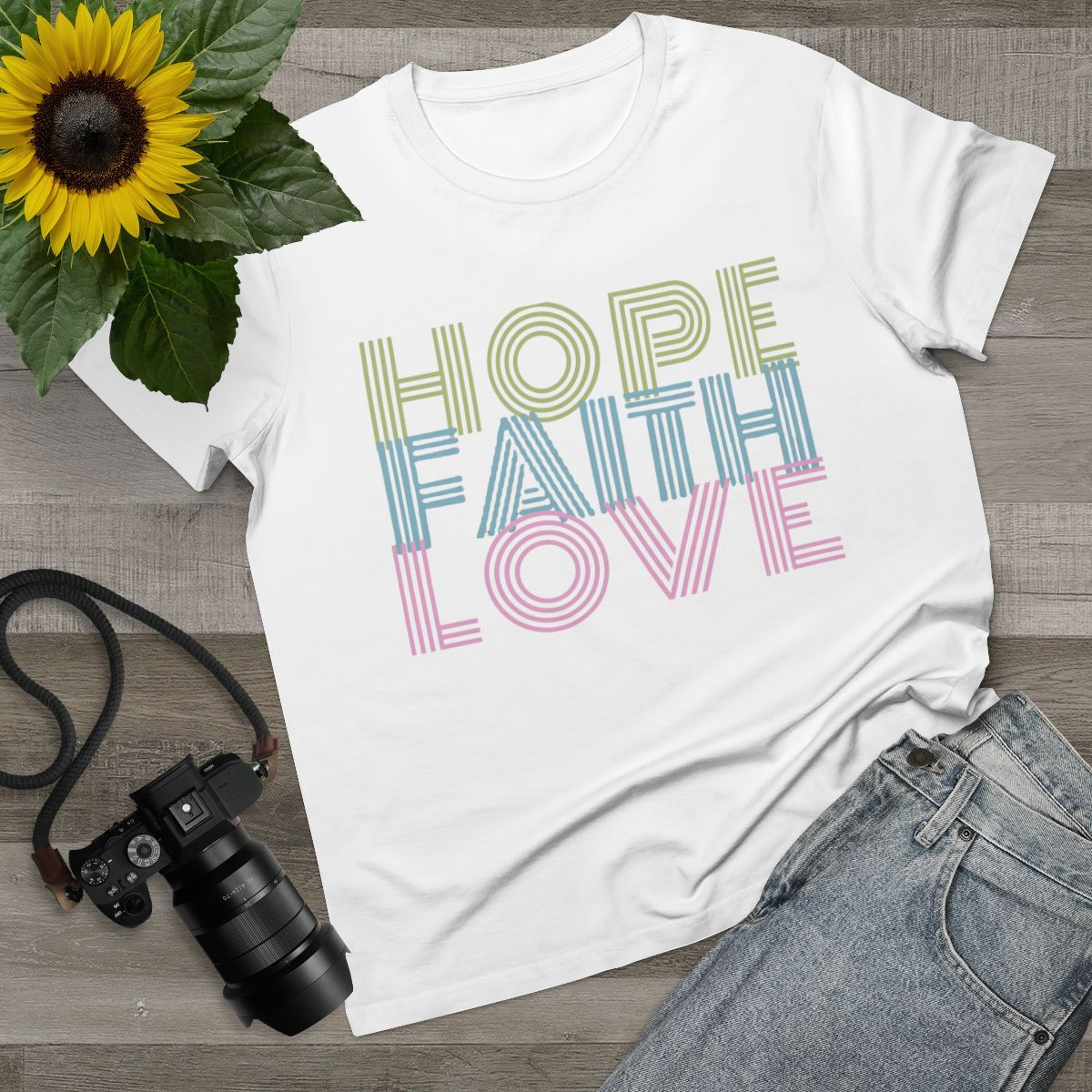 Hope Faith Love t-shirt