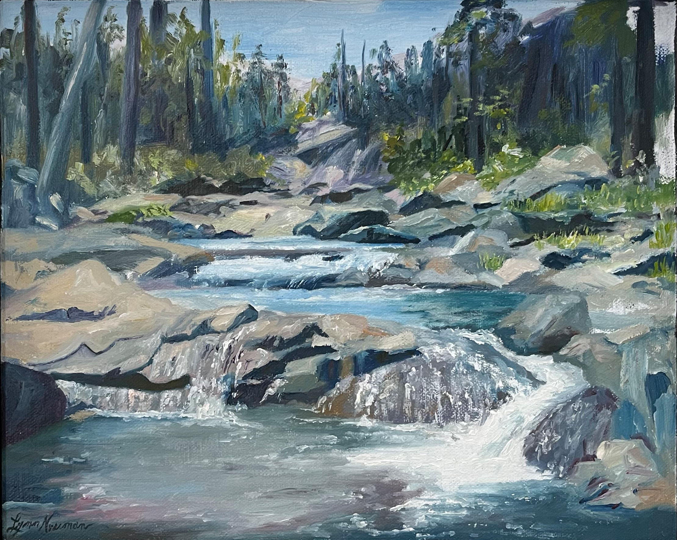 Where the River Flows Through   SOLD