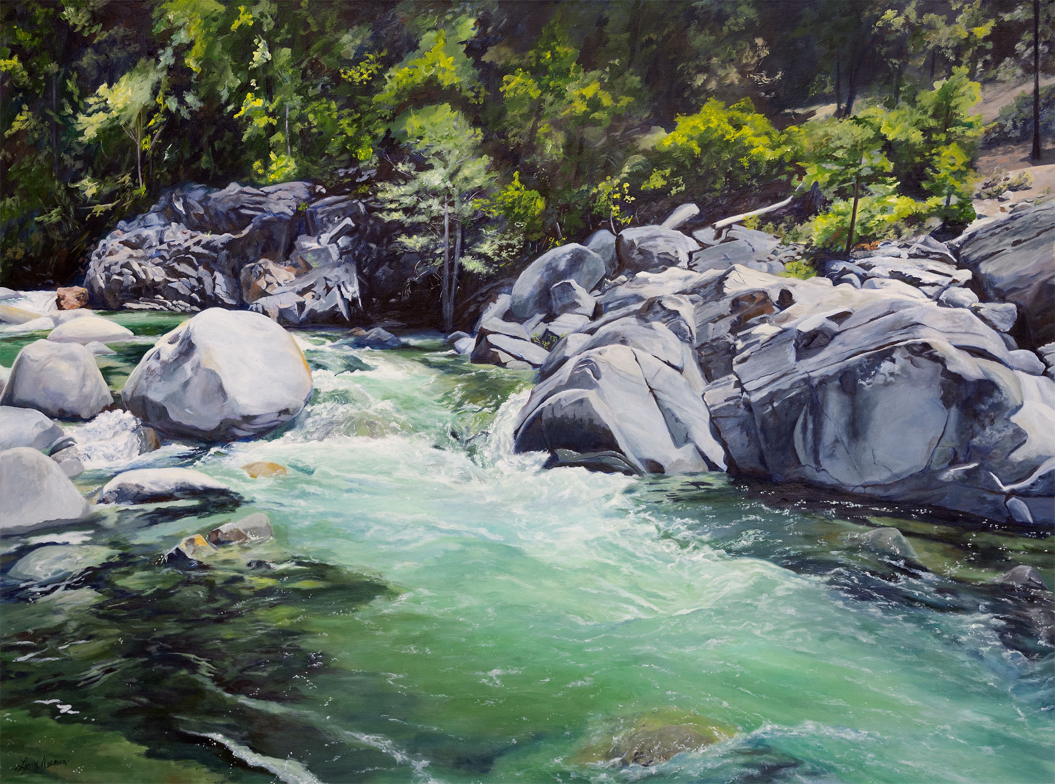 Transcluent Treasure - giclee' on paper