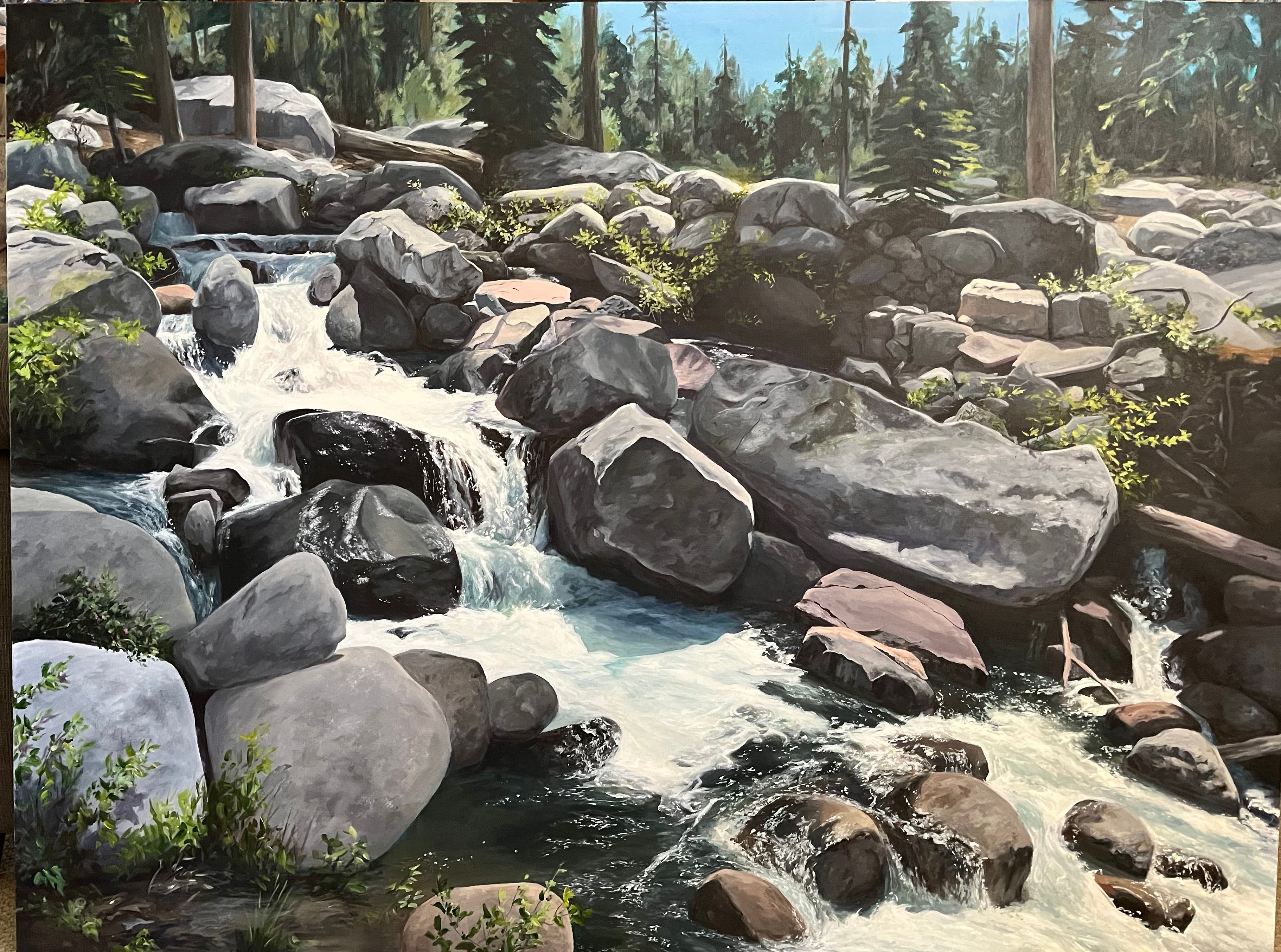 Peaceful Escape -giclee' print