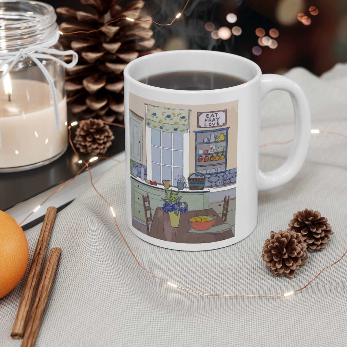 Eat Pray Love mug(11oz)