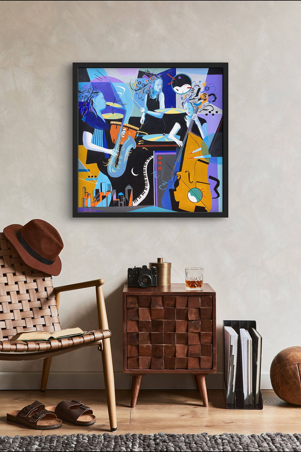 Thumbnail: Jazz - giclee' print