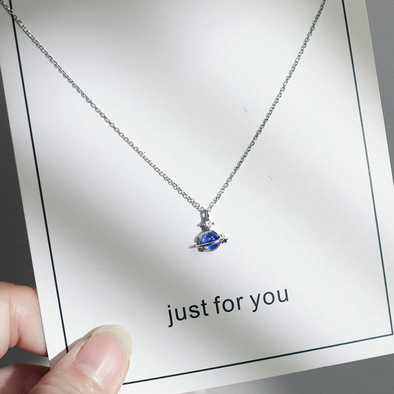 Sterling Silver Asteroid Necklace for Women