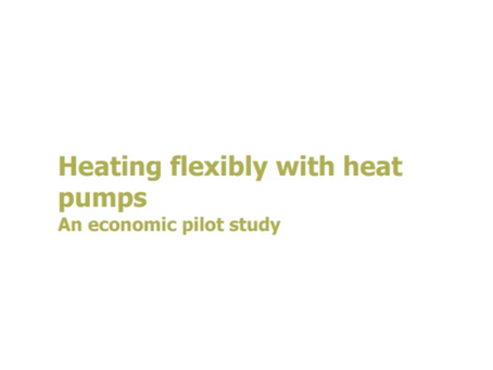 Heating flexibly with heat pumps