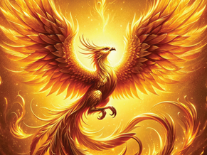 A Phoenix rising from the ashes