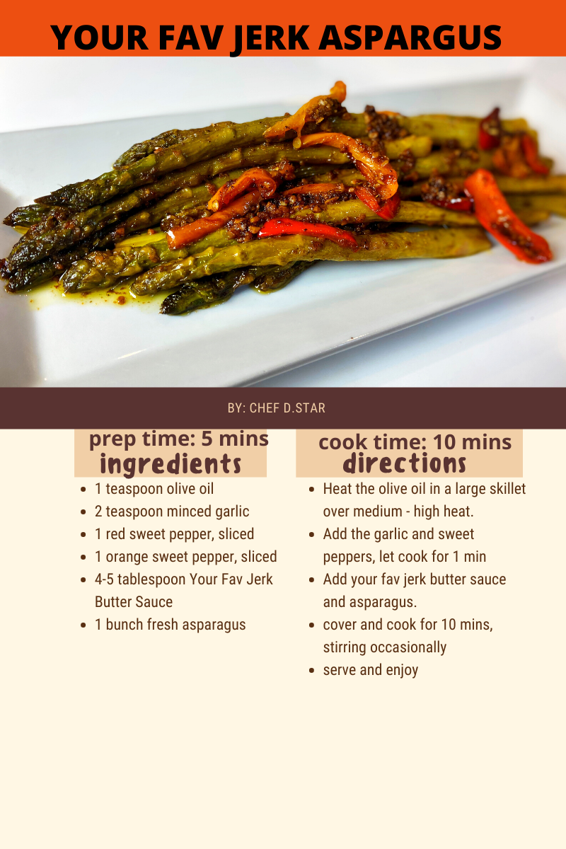 Your Fav Jerk Asparagus content media