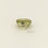 Thumbnail: Light greenish yellow zircon 1,51 ct. side view.