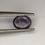 Thumbnail: Purple spinel with a light brown included area.