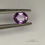 Thumbnail: purpelish pink unheated sapphire, oval cut.