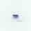 Thumbnail: Violet lavender unheated sapphire 0,20 ct. Square cut.