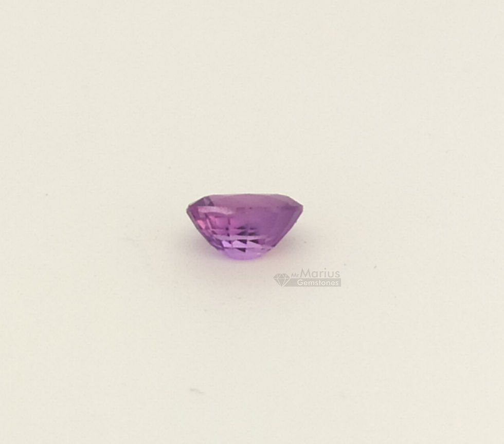 Thumbnail: Purple unheated sapphire 0,58 ct.