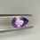 Thumbnail: Milky violetish pink unheated pear shaped 0,51 carat sapphire.