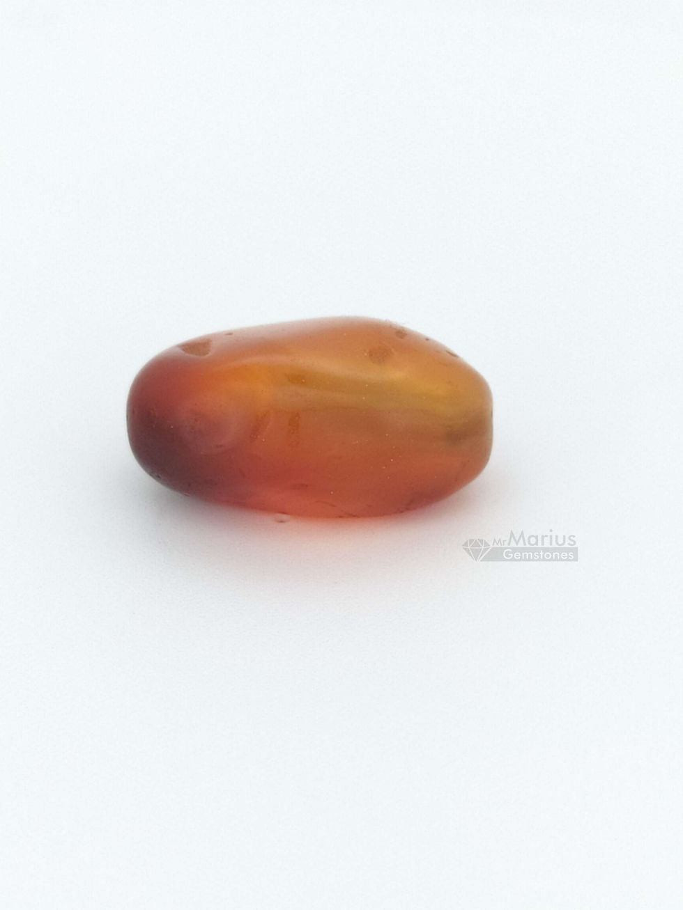 Thumbnail: Ancient Mukkaru carnelian bead.