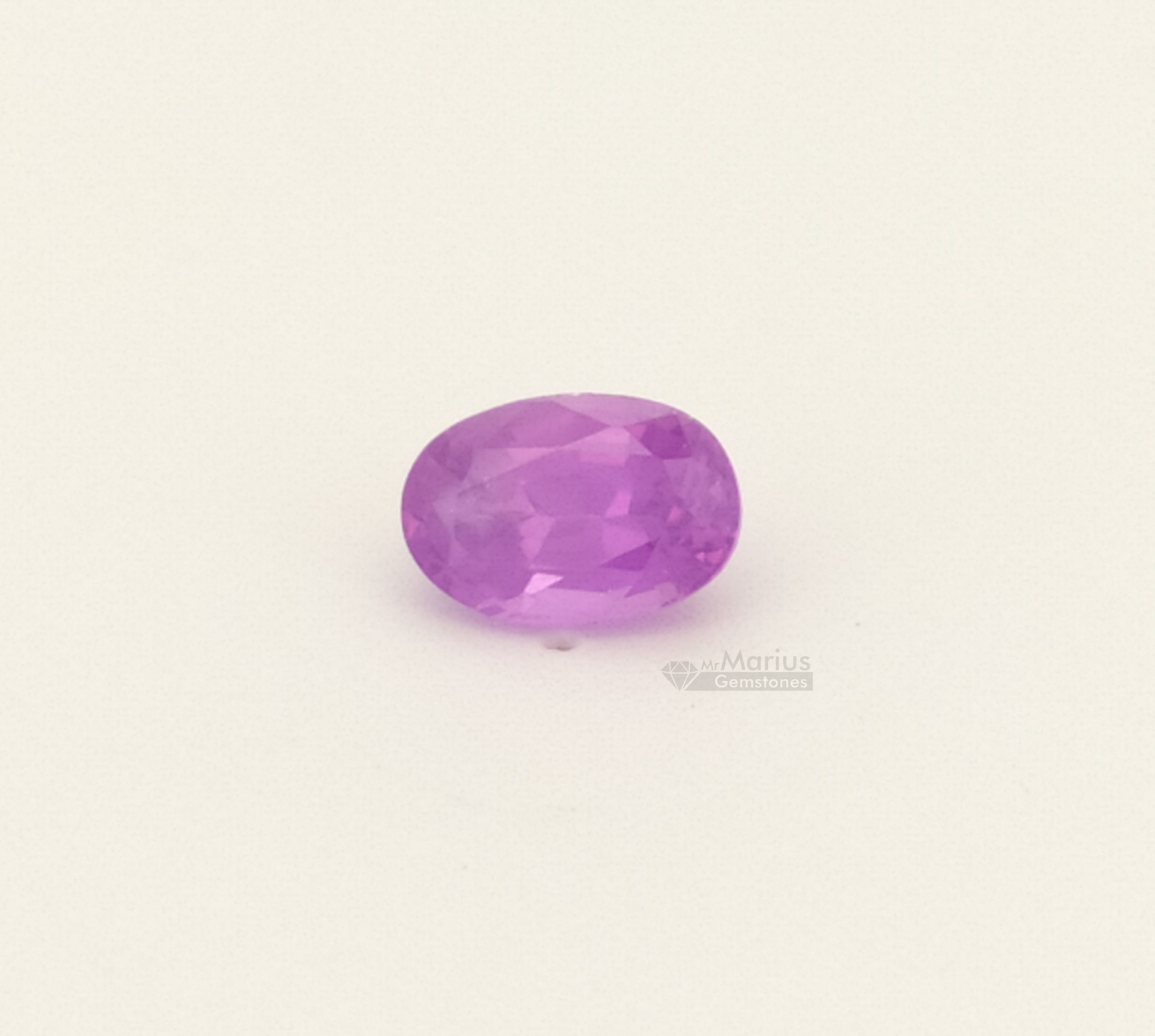 Pink unheated sapphire 0,78 ct.
