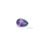 Thumbnail: Bi-colour unheated sapphire, pear shaped cut.