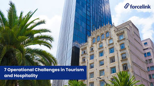 Two buildings with skyline visible, article cover for Forcelink
