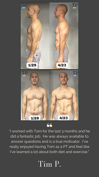 Tom Pfeiffer Fitness Client Testimonial