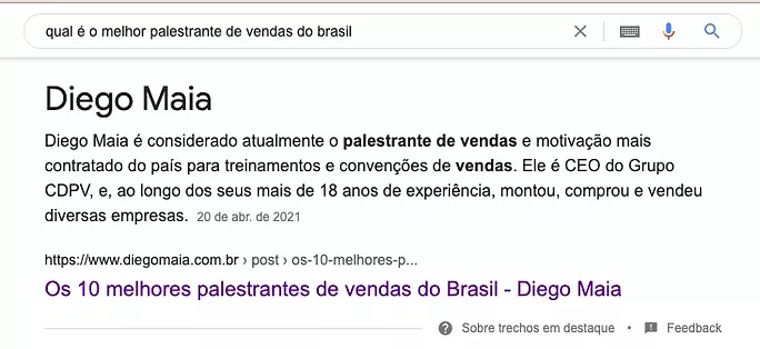 Diego Maia Melhor Palestrante de Vendas do Brasil