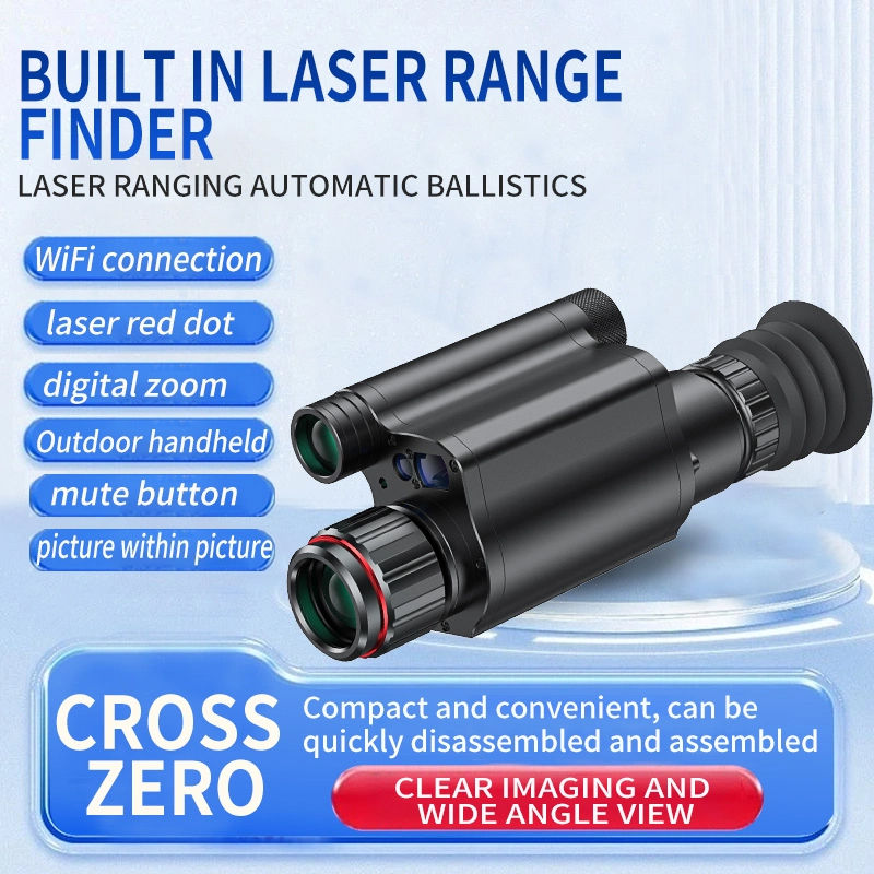 Thumbnail: NV076 HD Infrared Monocular Night Vision 450m Night Range Impact Resistant