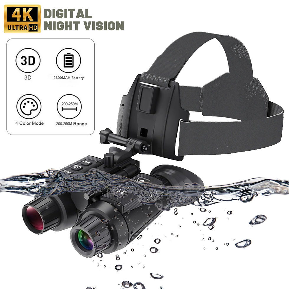Thumbnail: NV8300 Digital Infrared Camera Night Binoculars 8X Zoom